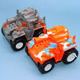 Golden Rice Inertial Pullback Car Simulation Tank Toy Car