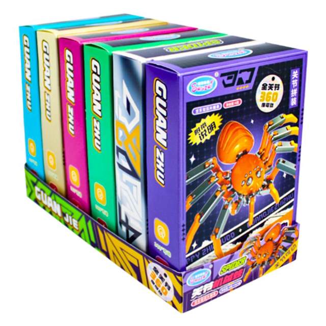 Shuzhi joint spider tablet candy educational toy