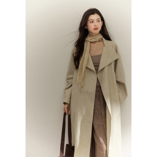 Intellectual style purple high-end windbreaker jacket