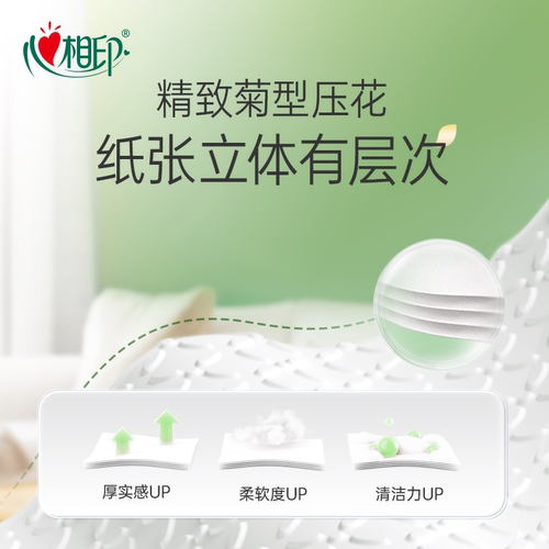 心相印悬挂式抽纸整箱加厚280抽6提厕纸卫生纸巾家用壁挂式餐巾纸 - 图3
