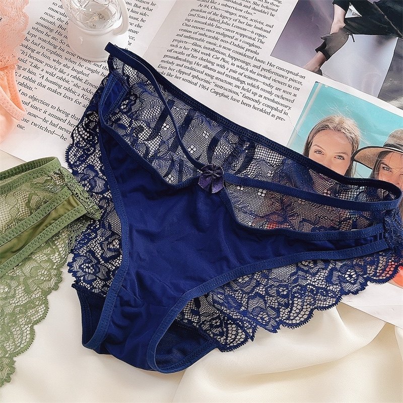 交叉细带欧美性感大码胖MM200斤透明蕾丝女内裤 纯棉档透气三角裤,淘宝优惠券,粉丝福利购,淘宝优惠卷