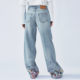 Uya fun sticker jeans