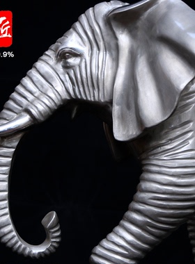 锡都个旧纯锡特大号吉象大摆件