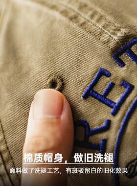 马登工装复古黑色针织毛线鸭舌帽包头护耳防寒保暖羊毛帽子男女冬