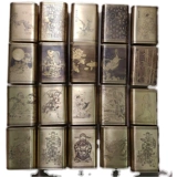 Латунный портсигар ручной работы, портативная латунная банка для хранения, увеличенная толщина