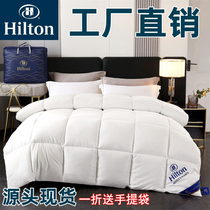Huaxia Hilton Hotel Quilt Feather Velvet Quilt Core Dormitory Single Student Double Cotton Quilted By Winter Quilt With Thickened Warmth