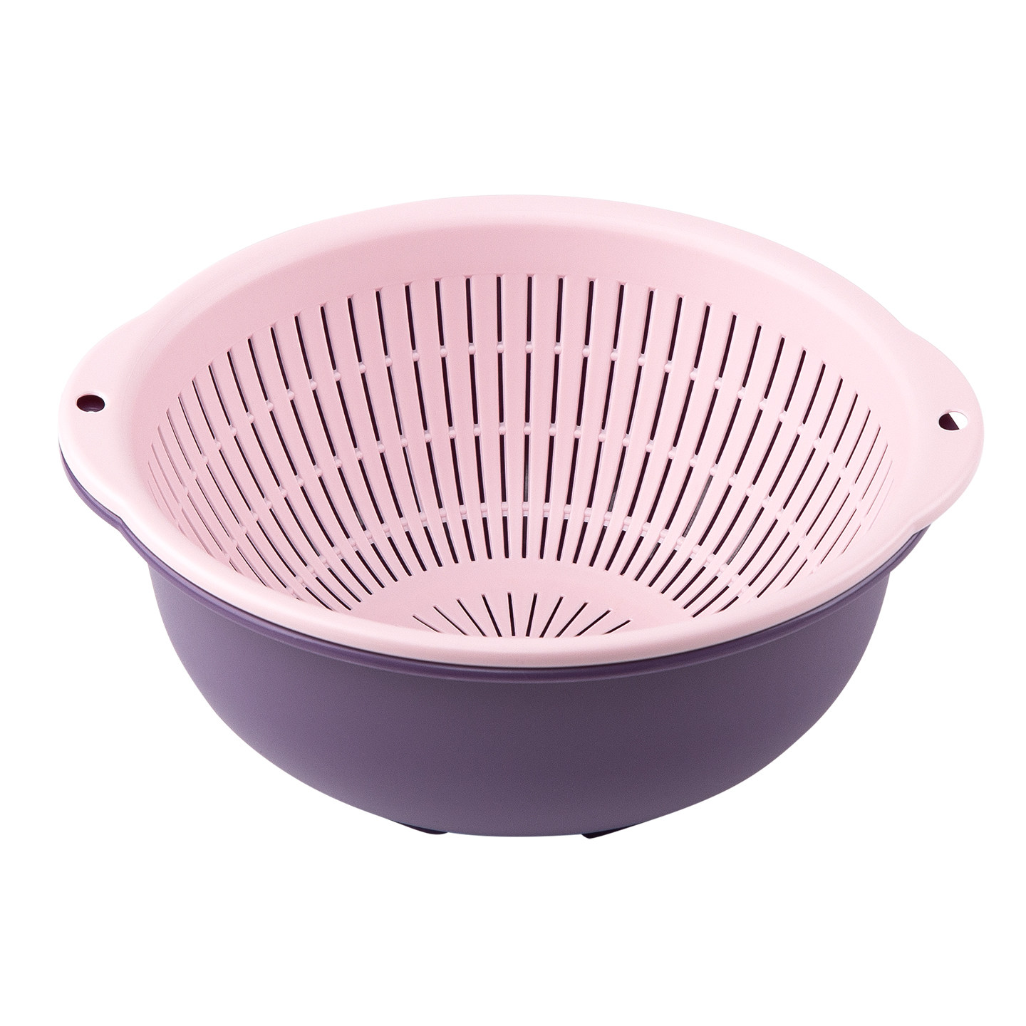 双层洗菜盆沥水篮厨房大号圆形塑料洗菜篮家用水果盆菜篮子蔬菜筐,淘宝优惠券,粉丝福利购,淘宝优惠卷