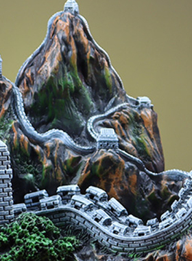 中式微景观办公室装饰品树脂摆件