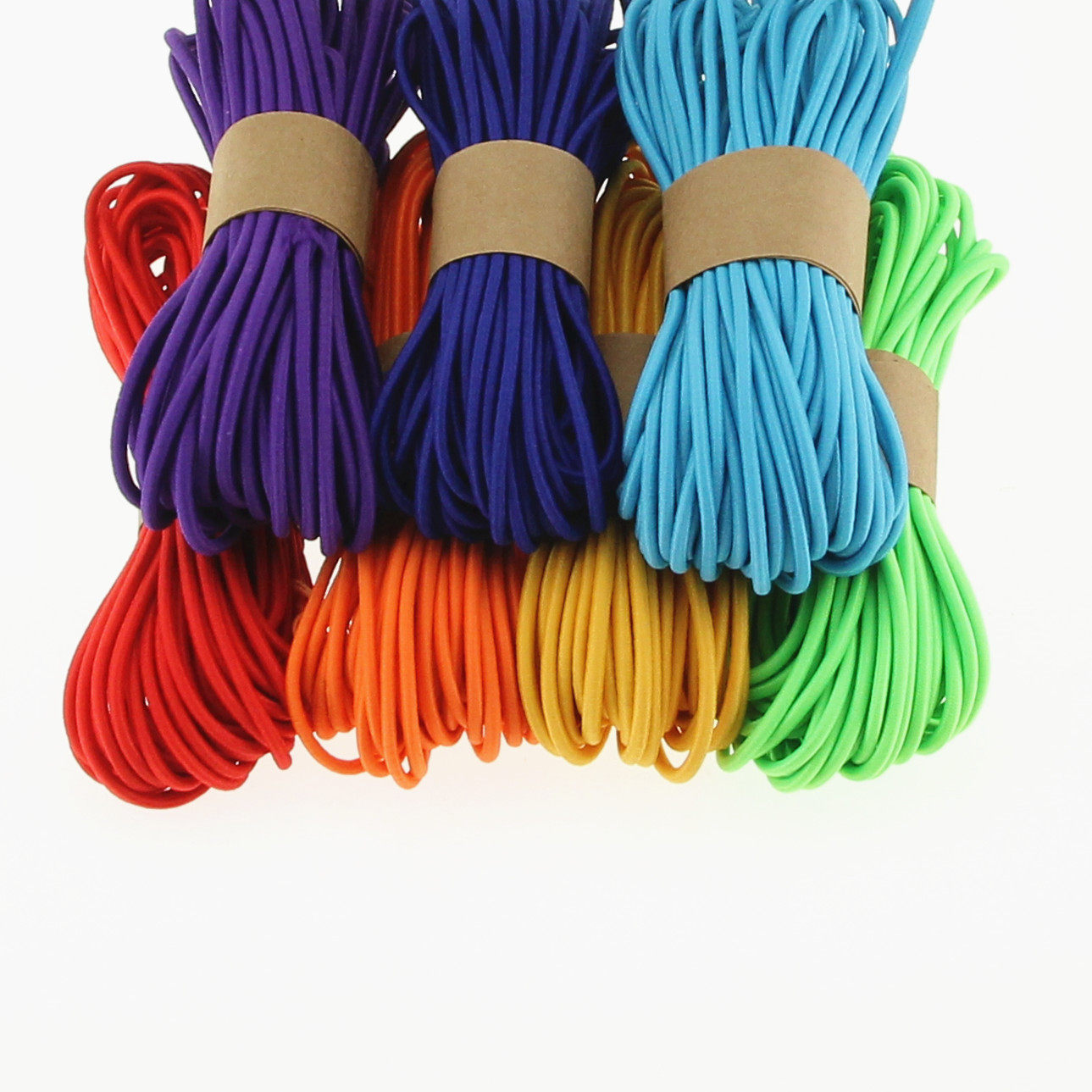 松紧带黑色橡皮筋高弹力绳彩色跳皮筋细牛筋绳圆形儿童橡筋带辅料_虎窝淘