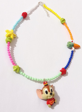 小飞象时尚颈链锁骨链