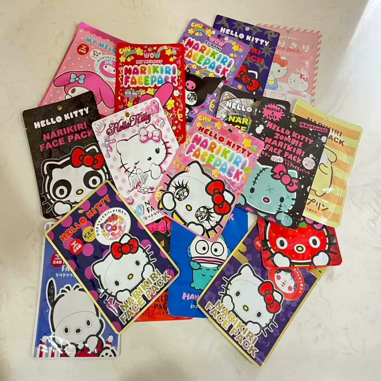 Санрио, Хелло Китти, Hello Kitty, японская милая маска для лица, (Physicals)