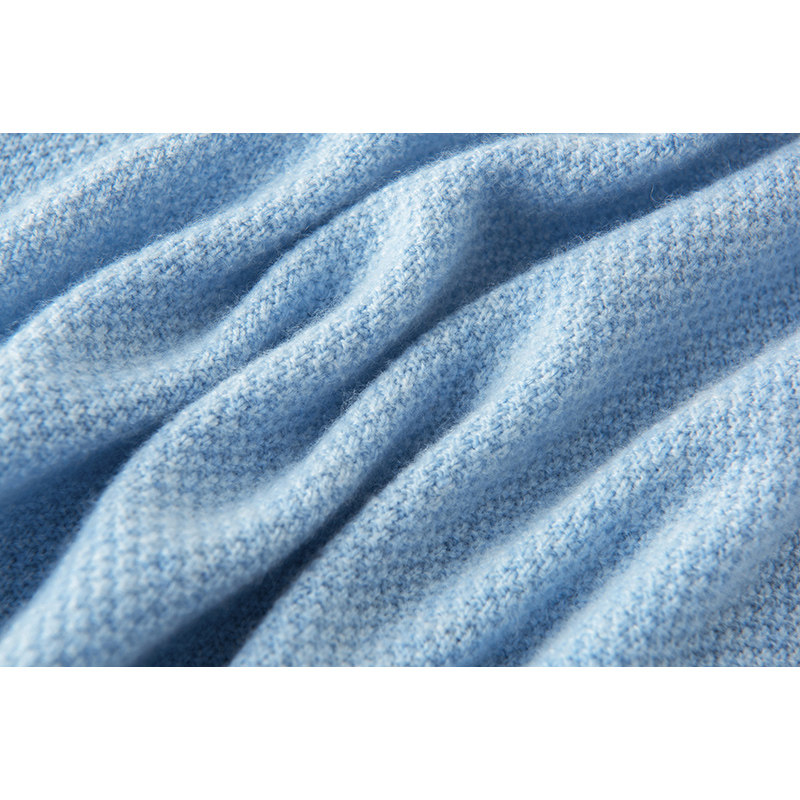 漫不经心的夺目！菠萝针纯山羊绒衫女圆领纯羊绒毛衣套头秋冬加厚,淘宝优惠券,粉丝福利购,淘宝优惠卷