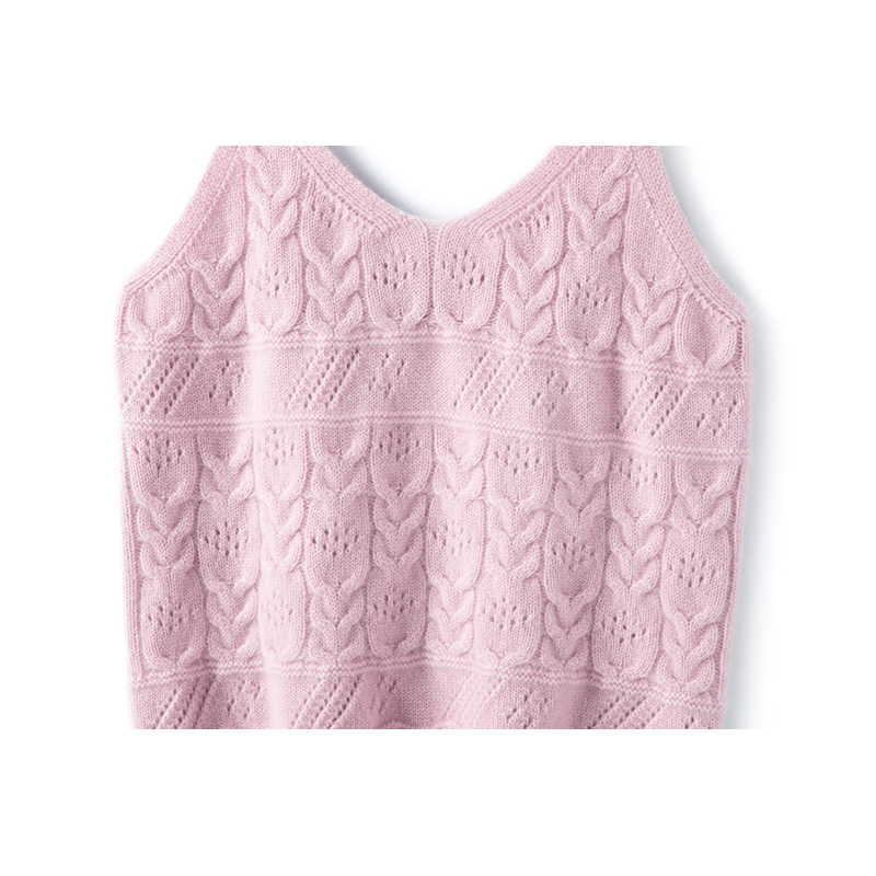 就是要美得时髦！波浪纹绞花羊绒吊带女纯羊绒衫毛衣加厚背心,淘宝优惠券,粉丝福利购,淘宝优惠卷