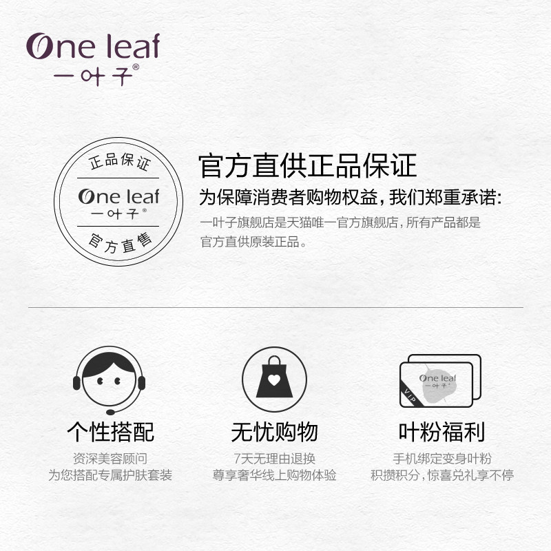 一叶子美白提亮补水护肤品水乳套装 一叶子雅印面部护理套装
