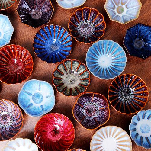 Ceramic kiln transformation master cup, single cup, buildin - 图0