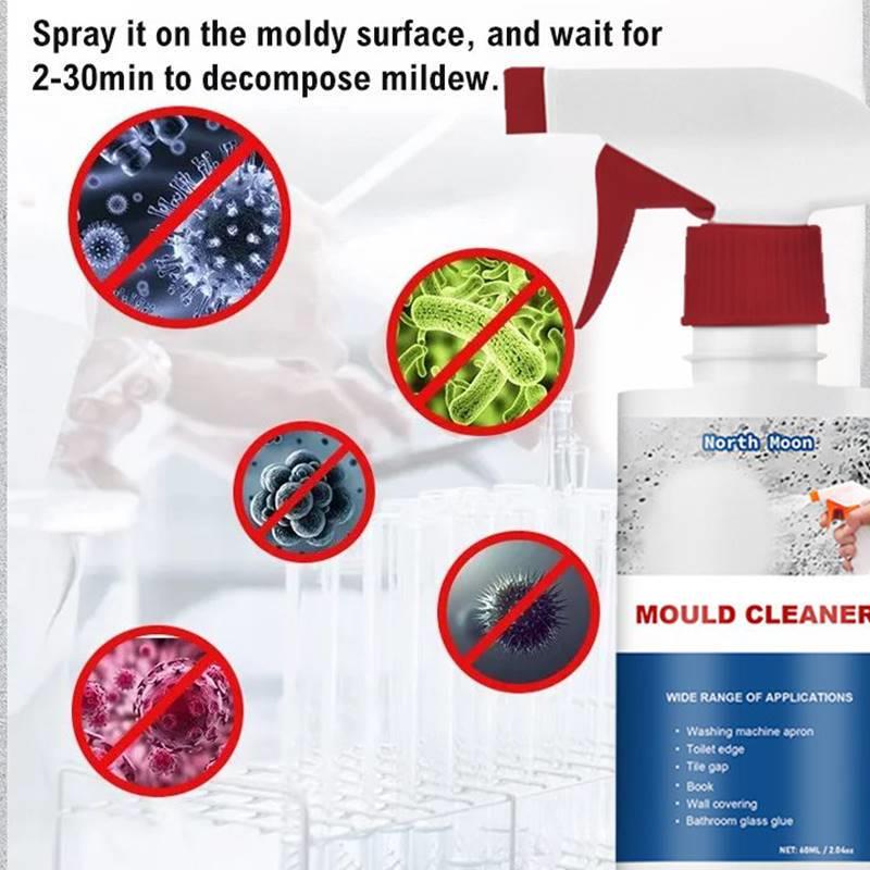 60ml Mould Cleaning Spray Wall Mold Remover Mold Cleaning - 图0