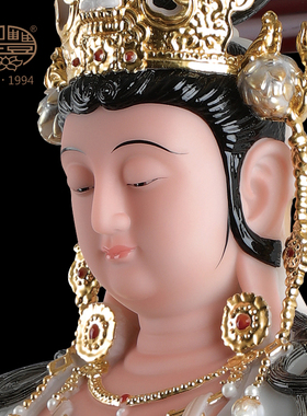 自在风供奉菩萨摆件观音佛像