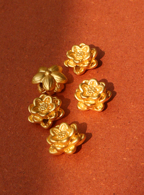 diy越南金莲转运隔珠小配饰手链