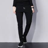 Спортивные трендовые демисезонные штаны для отдыха, осенние, свободный прямой крой, коллекция 2022, в корейском стиле