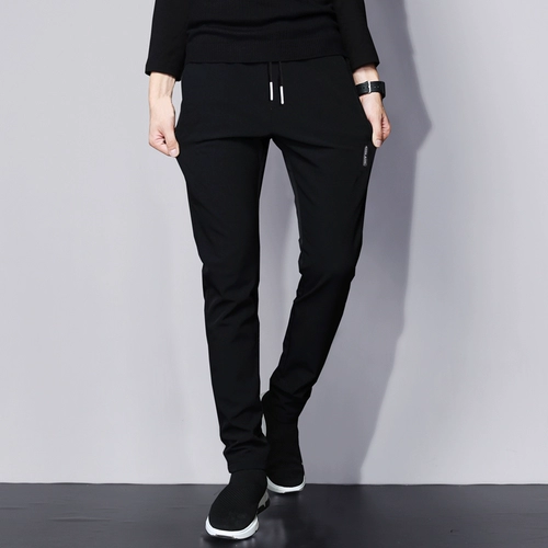 Спортивные трендовые демисезонные штаны для отдыха, осенние, свободный прямой крой, коллекция 2022, в корейском стиле