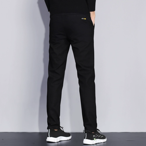 Спортивные трендовые демисезонные штаны для отдыха, осенние, свободный прямой крой, коллекция 2022, в корейском стиле