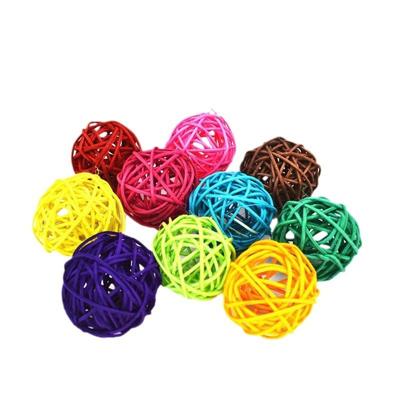 鹦鹉藤球玩具仓鼠啃咬磨牙用品虎皮牡丹玄凤开发智力训练球鸟道具,淘宝优惠券,粉丝福利购,淘宝优惠卷