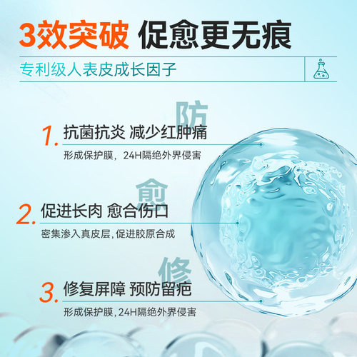 医用重组三型人源化胶原蛋白修复护皮肤敷料人体表皮再生因子凝胶 - 图1