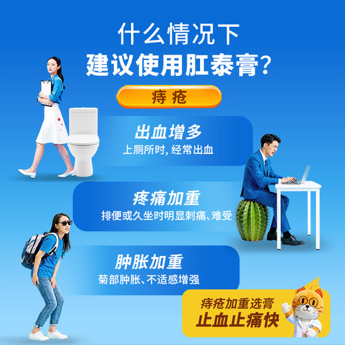 荣昌肛泰软膏x2专用内外复方官方旗舰店正品混合痔疮膏药膏药房 - 图0