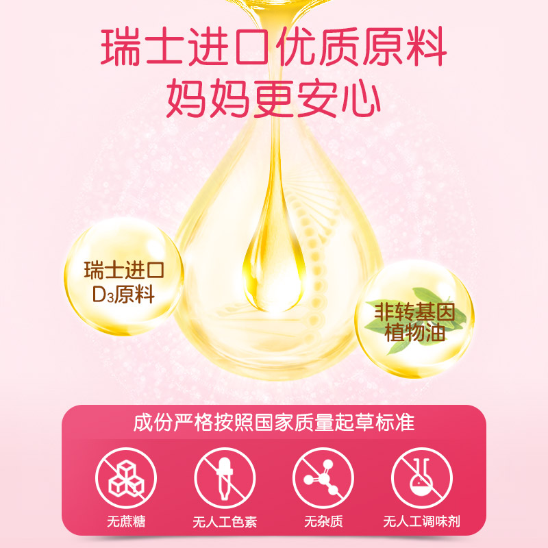 阿里健康大药房青岛双鲸悦而维生素D 400IU*24粒成人儿童补充维生素d vd佝偻病2