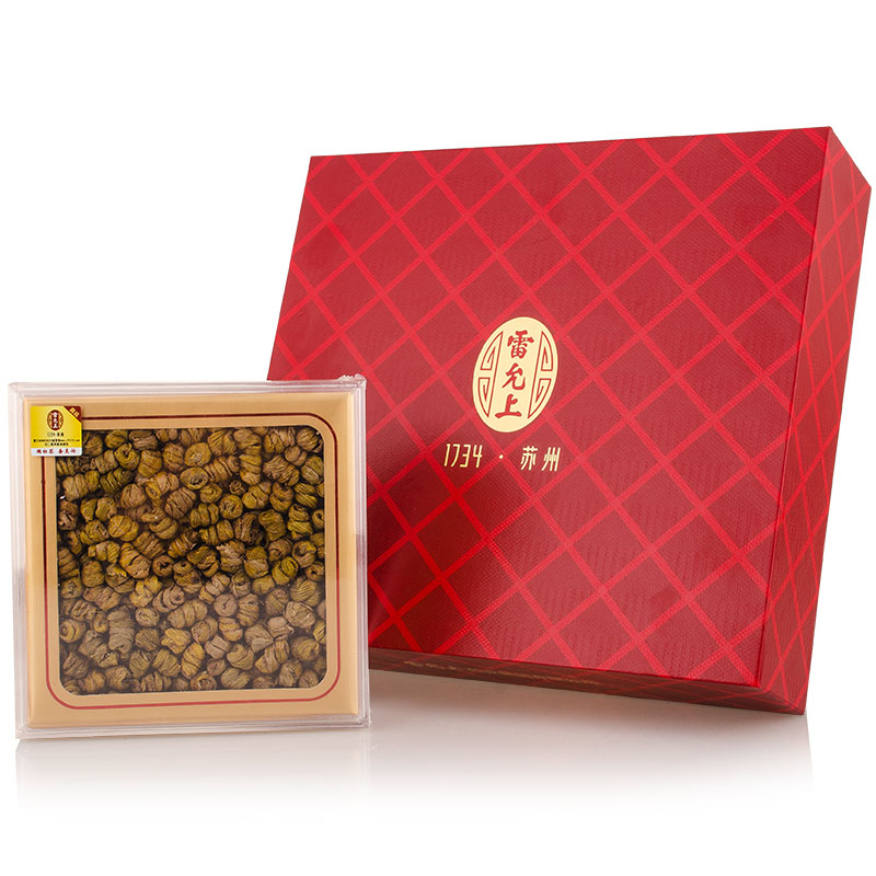阿里健康大药房雷允上石斛(紫皮一级)100克红品礼盒装 紫皮石斛 非铁皮石斛 正品3