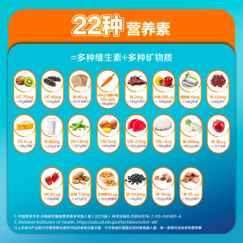 善存男士成人营养维生素c多种复合 阿里健康大药房维生素/复合维生素