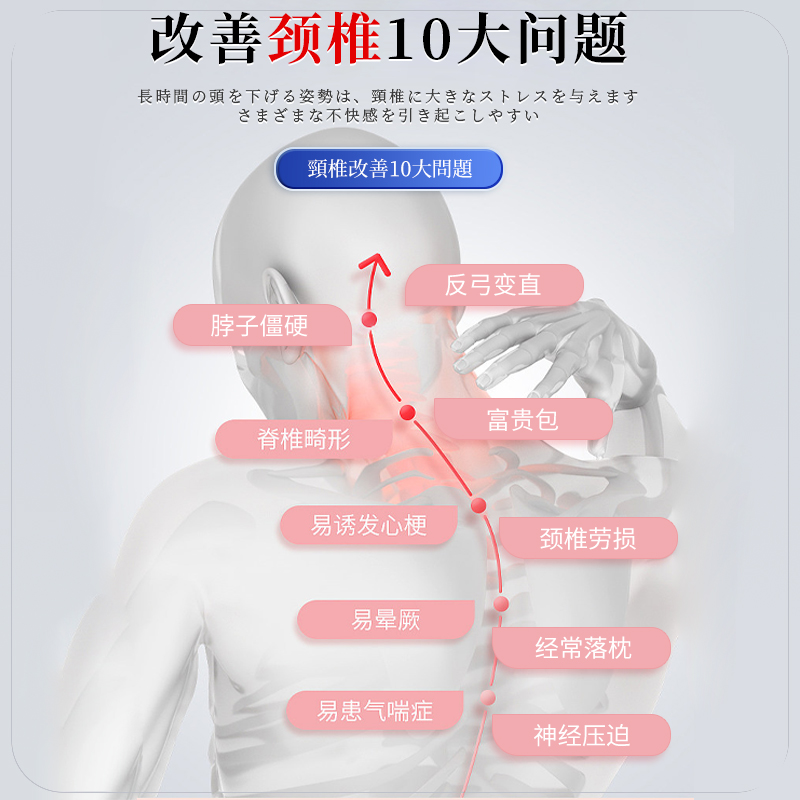 颈椎贴颈椎病专用贴膏疼痛脑供血不足头晕特效膏药贴压迫神经神器 - 图3