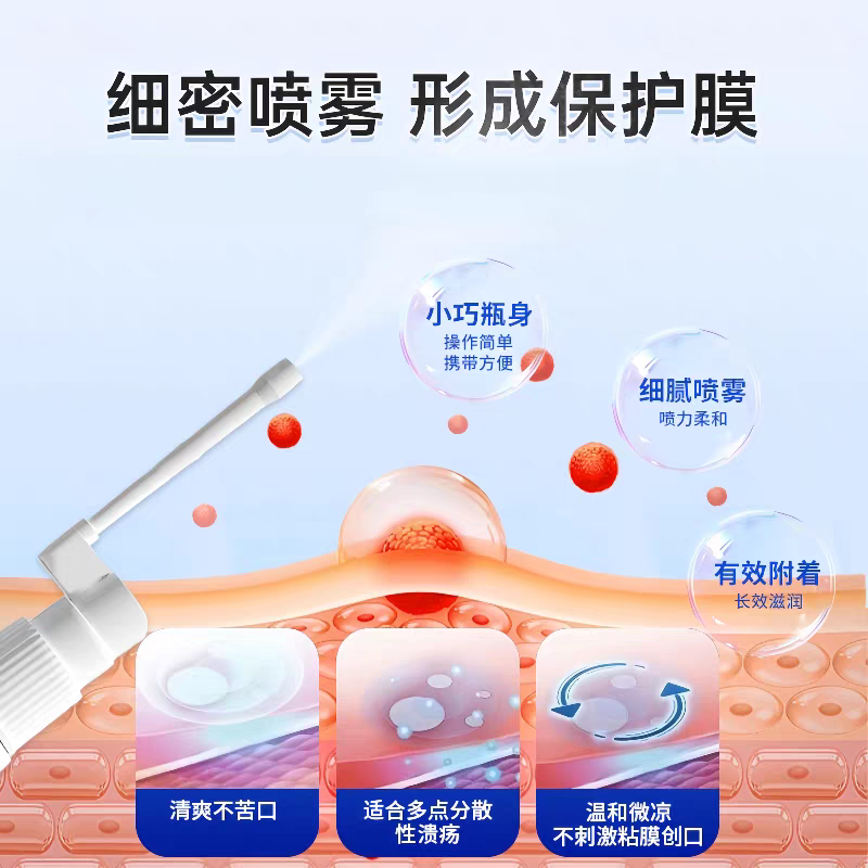 修正医用敷料口腔护理液上火起泡黏膜修护口舌肿痛口腔溃疡义齿疼,淘宝优惠券,粉丝福利购,淘宝优惠卷