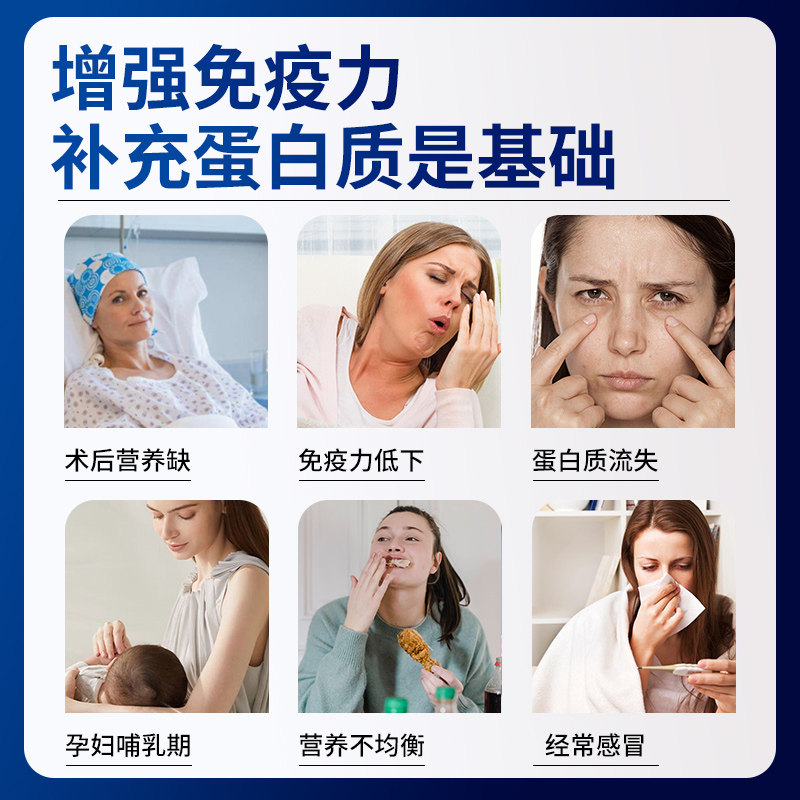 蛋白粉增强免疫力术后恢复营养品礼盒无糖官方旗舰店正品中老年人