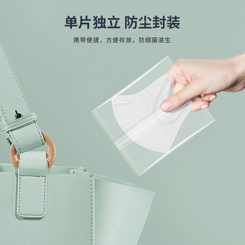 原始人3d立体医用外科一次性医疗口罩黑色成人男女高颜值秋冬季潮 - 图3