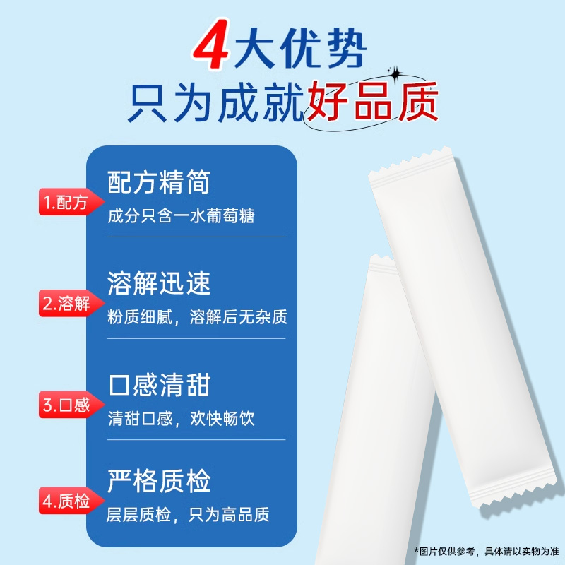 同仁堂纯净葡萄糖粉独立小包装补充能量冲剂高原反应口服液低血糖