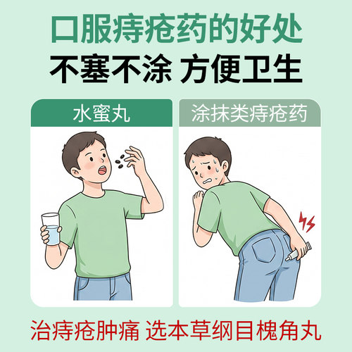 本草纲目槐角丸中药便血出血口服大便止血正品痔疮药房官方 - 图2