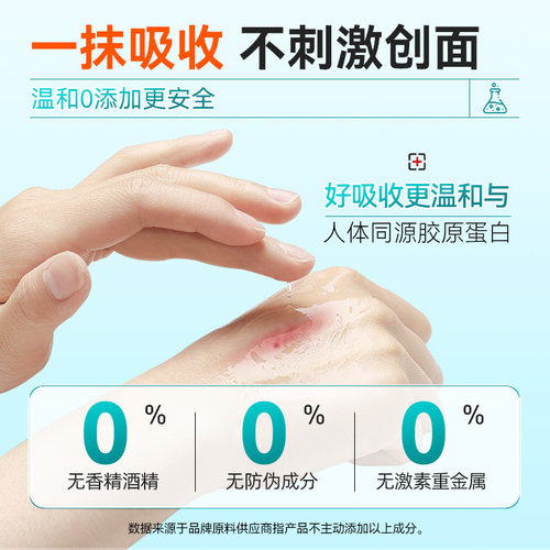 医用重组三型人源化胶原蛋白修复护皮肤敷料人体表皮再生因子凝胶 - 图2