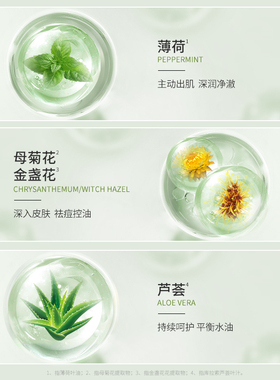 协和祛痘洗面奶深层清洁控油保湿
