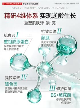 童颜胶原蛋白水光针精华原液自打微针按压紧致抗皱抗衰老改善暗沉