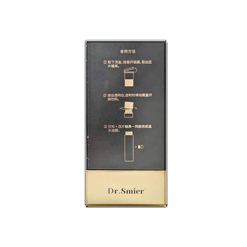 Dr.Smier白番茄虾青素片白芸豆饮12g(0.6gx20)+200ml(20mlx10) - 图0