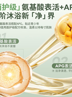 三个魔发匠青少年控油净肤沐浴露