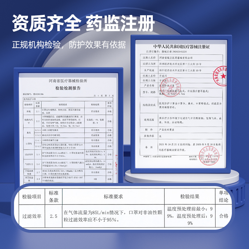 n95醫用防護口罩醫療級別一次性官方正規正品醫護五層成人獨立裝_阿里健康大藥房_醫療器械