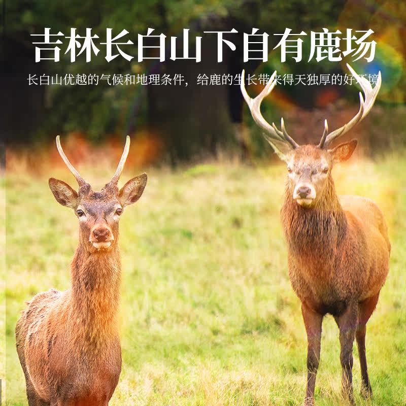 半腊片正品长白山整枝膏男用鹿茸 阿里健康大药房鹿茸片