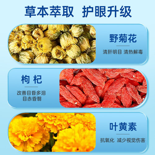 北京同仁堂草本洗眼液洗眼睛水神器缓解眼疲劳干涩清洁眼部护理液 - 图1