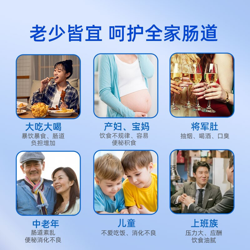 阿里健康大药房北京同仁堂清幽菌益生菌复合大人儿童肠胃肠道免疫力非增强调理粉2