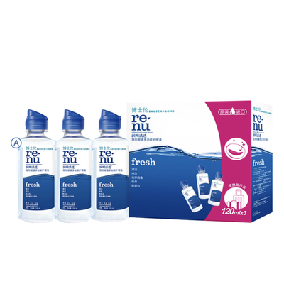 博士伦隐形眼镜美瞳护理液