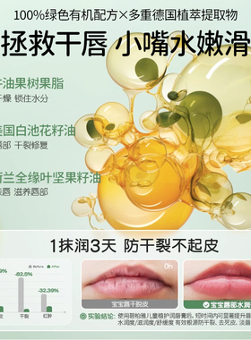 【儿童专研】凡士林保湿润唇膏