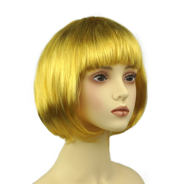 ສີຜິວ Bob Masquerade ພັກ Wig