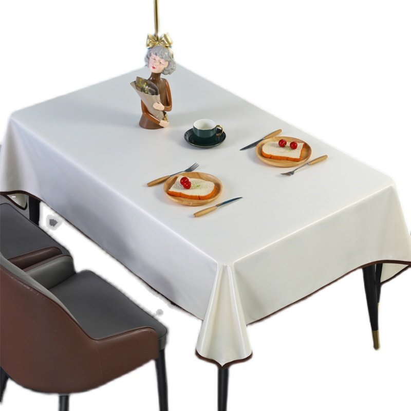 tpu轻奢加厚桌布防水防油免洗餐桌布书桌布北欧高级感长方形台布,淘宝优惠券,粉丝福利购,淘宝优惠卷
